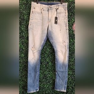New G-Star Raw Mens  D-Staq 3D Slim Stretch 31/32 Denim Jeans